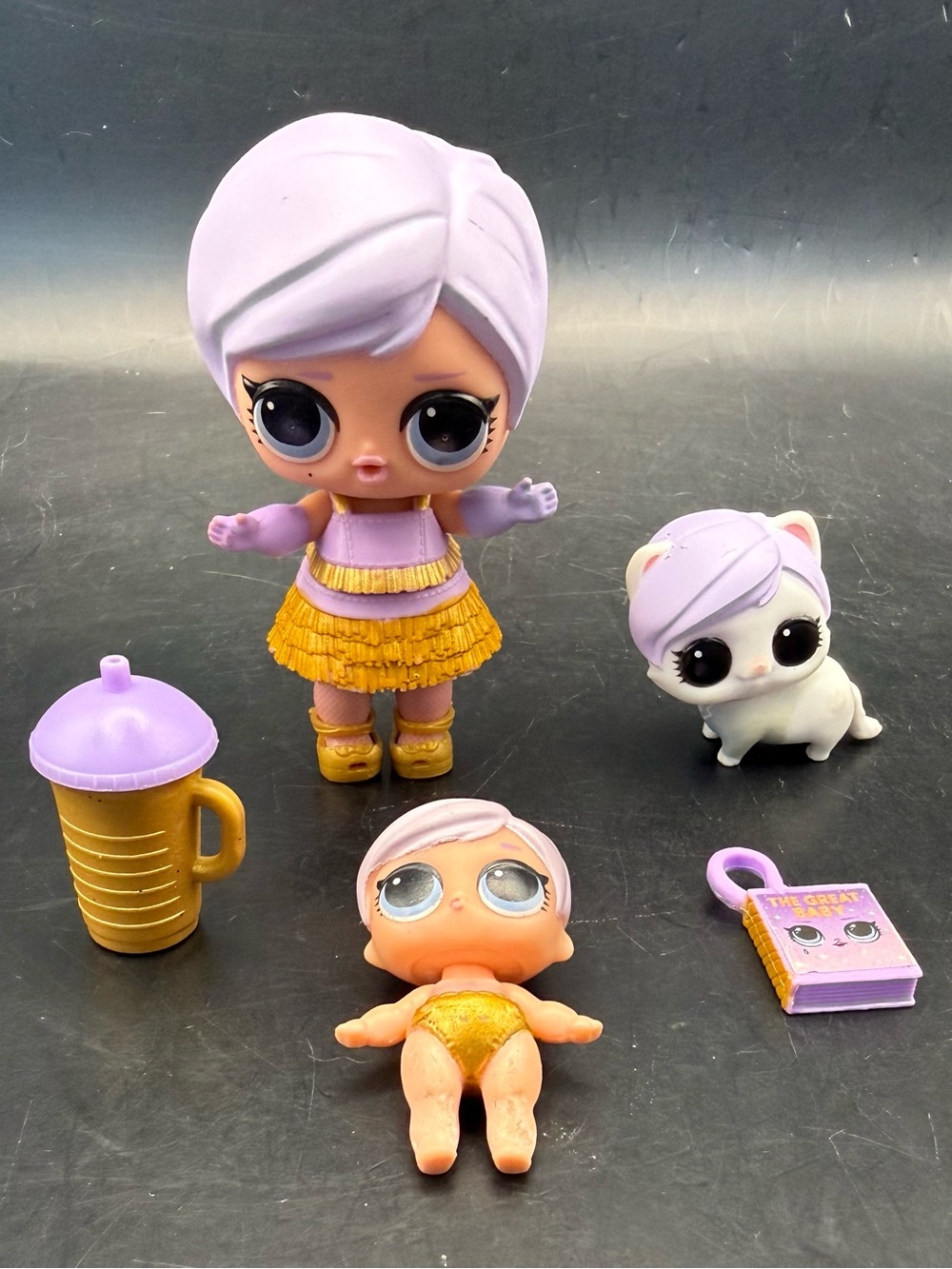 LOL SURPRISE Dolls The Great Baby Lil Great Baby Pet Ferret~Eye Spy Under Wraps